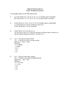 Math 141 Week in Review Week 4 Problem Set Answers  1.