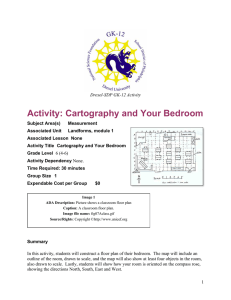 Activity: Cartography and Your Bedroom