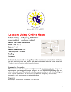 Lesson: Using Online Maps