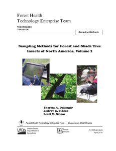 F T Sampling Methods for Forest and Shade Tree