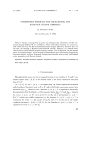 SUBSTITUTION FORMULAS FOR THE KURZWEIL AND HENSTOCK VECTOR INTEGRALS (