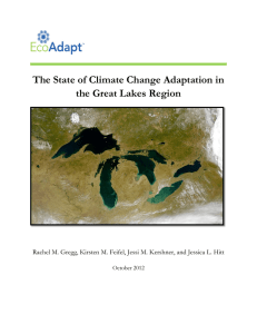 The State of Climate Change Adaptation in the Great Lakes Region