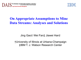 Data mining dissertation
