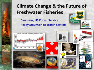 Climate Change &amp; the Future of Freshwater Fisheries