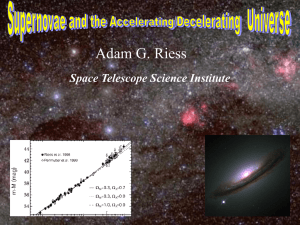 Adam G. Riess Space Telescope Science Institute