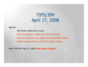 TIPS/JIM April 17, 2008