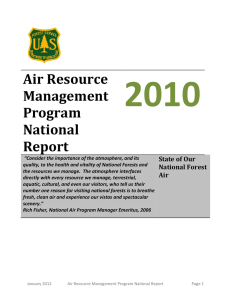   Air Resource  Management  Program 