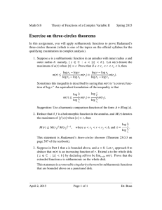 Exercise on three-circles theorems