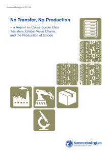 No Transfer, No Production – a Report on Cross-border Data