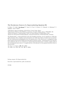 The Decoherence Sources of a Superconducting Quantum Bit