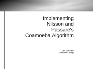 Implementing Nilsson and Passare's Coamoeba Algorithm