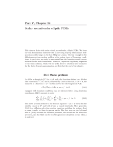 Part V, Chapter 24 Scalar second-order elliptic PDEs