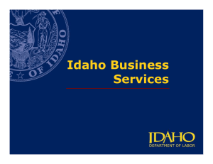 Idaho Business Services