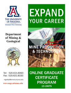 EXPAND  YOUR CAREER MINE PRODUCTION