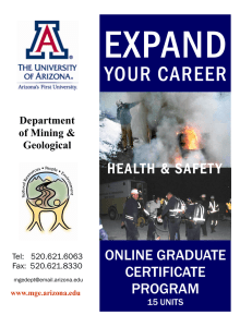 EXPAND  YOUR CAREER HEALTH &amp; SAFET Y