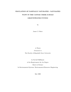 by Jason C. Fisher A Thesis Presented to