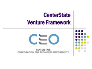 CenterState Venture Framework