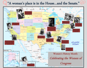 “A woman’s place is in the House…and the Senate.”