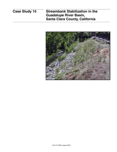 Case Study 15 Streambank Stabilization in the Guadalupe River Basin,