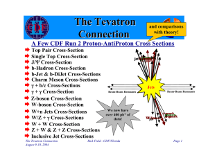 The Tevatron Connection !