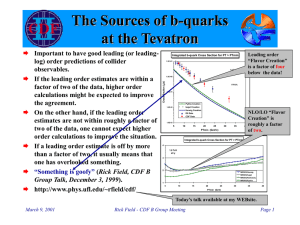 The Sources of b-quarks at the Tevatron