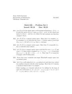 Math 636 — Problem Set 3 Issued: 09.18 Due: 09.25