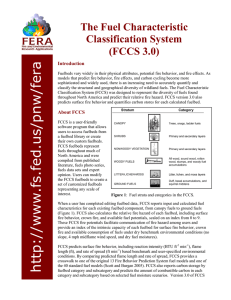 a er The Fuel Characteristic Classification System