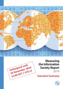 Measuring the Information Society Report 2014