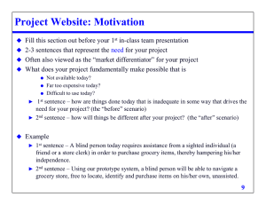 Project Website: Motivation