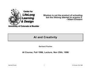 AI and Creativity