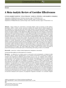 A Meta-Analytic Review of Corridor Effectiveness Review LYNNE GILBERT-NORTON, RYAN WILSON,