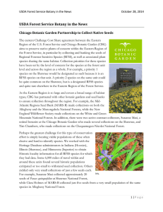 USDA Forest Service Botany in the News