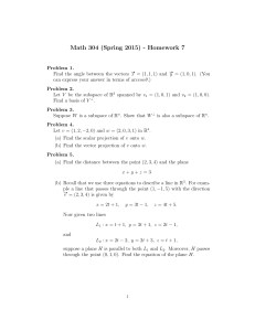 Math 304 (Spring 2015) - Homework 7