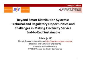 Beyond Smart Distribution Systems: Beyond Smart Distribution Systems:  Technical and Regulatory Opportunities and 