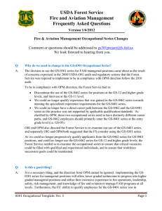 USDA Forest Service Fire and Aviation Management Frequently Asked Questions