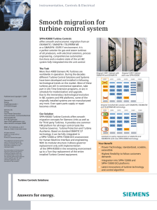 Smooth migration for turbine control system