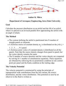 Ambar K. Mitra Department of Aerospace Engineering, Iowa State University Goal