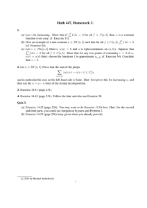 Math 447, Homework 3.
