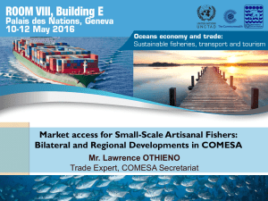 Market access for Small-Scale Artisanal Fishers: Mr. Lawrence OTHIENO