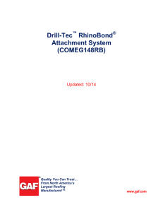 Drill-Tec RhinoBond Attachment System