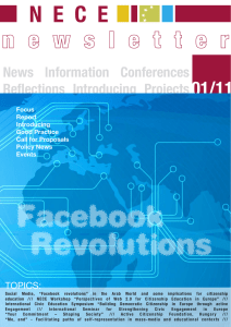Facebook Revolutions 01/11 News  Information  Conferences