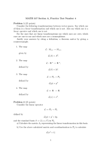 MATH 317 Section A, Practice Test Number 4 Problem 1.(25 points)