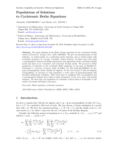 Populations of Solutions to Cyclotomic Bethe Equations