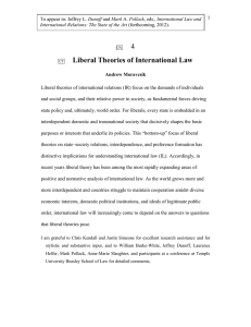 4 Liberal Theories of International Law