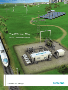 The Efficient Way Answers for energy. SVC PLUS – Innovation meets experience