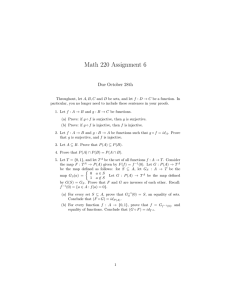 Math 220 Assignment 6 Due October 28th