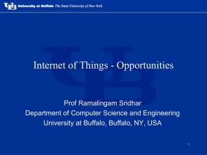 Internet of Things - Opportunities