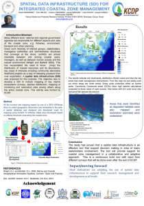 SPATIAL DATA INFRASTRUCTURE (SDI) FOR INTEGRATED COASTAL ZONE MANAGEMENT