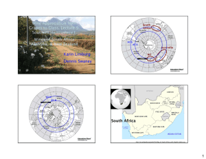 Wine Appreciation from Grapes to Glass, Lecture 9: Southern Hemisphere I: