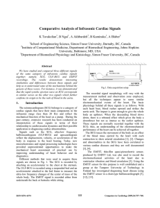 Comparative Analysis of Infrasonic Cardiac Signals
